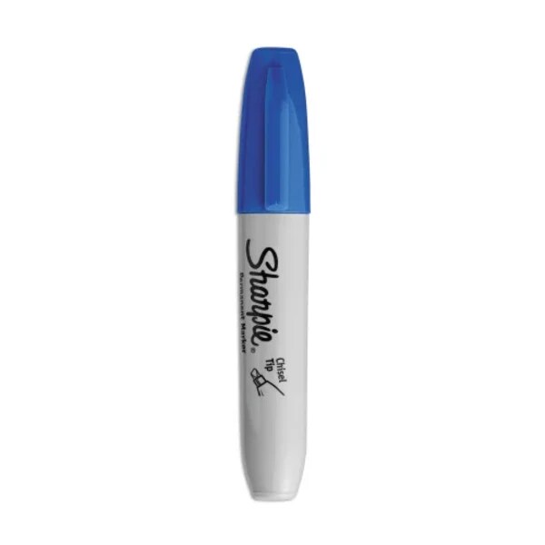 Sharpie Chisel Blue